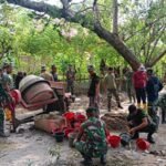 Bor Air TMMD 127 Jadi Harapan Baru, Warga Tondonggeu Sambut Program Penyediaan Air Bersih