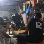 Patroli Humanis Koramil 1614-01/Dompu Ciptakan Lingkungan Kondusif