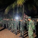 Apel Malam TMMD ke-127 Kodim 0421/LS: Pengecekan Personil dan Evaluasi Kegiatan