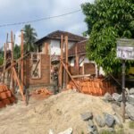 Rehab RTLH TMMD Kodim 0421/LS di Desa Tanjung Rejo Masuki Tahap Pemasangan Batu Bata