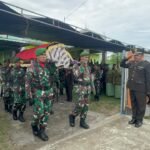 Upacara Pemakaman Militer Anggota Kodim 1614/Dompu Berlangsung Khidmat di Manggelewa