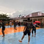 Satgas TMMD Turut Sukseskan Turnamen Voli Ibu-Ibu Antar Desa