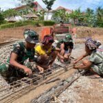 Dari Rangka Besi di Perbatasan, TMMD Kodim 1618/TTU Bangun Fondasi Masa Depan Generasi TTU