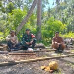 Gelar Komsos, Babinsa Bunga Mekar Himbau Warga Pendatang Jaga Hubungan harmonis Dengan Warga Setempat