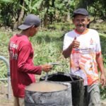 Program Unggulan Kasad, Pembuatan TNI Manunggal Air Bersih Hadir di Desa Oyom