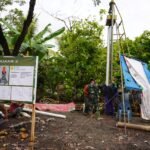 TMMD Kodim 0421/LS Lanjutkan Pekerjaan Sumur Bor di Desa Tanjung Rejo, Masuki Tahap Pemasangan Casing