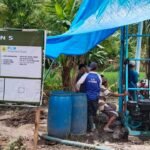 TMMD Kodim 0421/LS Lanjutkan Pengeboran Sumur Bor di Desa Kota Jawa, Capai Kedalaman 51 Meter