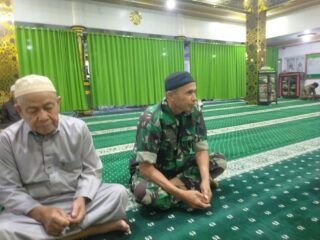 BABINSA KODIM 1420/SIDRAP RUTIN LAKSANAKAN SAFARI SUBUH DI WILAYAH BINAAN