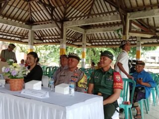 Bulan Bahasa Bali VIII, Babinsa Tusan Ajak Generasi Muda Jaga Ajeg Budaya Bali