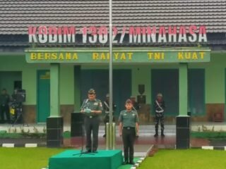 Upacara 17-an Kodim 1302/Minahasa, Penguatan Soliditas dan Profesionalisme Prajurit.