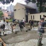 Akses Warga Makin Lancar, TMMD Depok Targetkan Jalan Tuntas Tepat Waktu