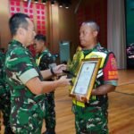 Serma I Putu Sutarga, Prajurit Terbaik Kodim 1626/Bangli Raih Penghargaan Babinsa Berprestasi di Bidang Wirausaha pada Rapim TA 2026
