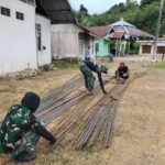 Dedikasi dan Profesionalisme Prajurit di Balik Pembangunan Sambuli