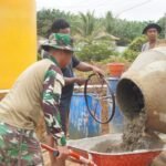 Ibadah dan Pengabdian Sejalan, Satgas TMMD ke-127 Tetap Produktif di Bulan Ramadhan