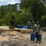 Medan Berlumpur Tak Halangi Progres Talud Jembatan TMMD 127