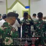 Satgas TMMD Perkuat Silaturahmi Lewat  Tarawih Bersama