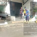 Antisipasi Genangan, Satgas TMMD Genjot Pembuatan Drainase