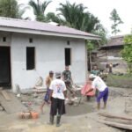 TMMD 127 Kodim 1305/BT Laksanakan Pembangunan RTLH di Dusun Ogomolobu
