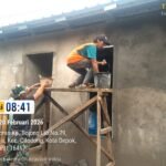 Satgas TMMD Ke-127 Kodim 0508/Depok Percepat Pembangunan RTLH Ibu Murdiana, Progres Capai 50 Persen