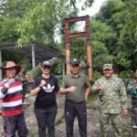 Dandim 1310/Btg Dampingi Danrem 131/Stg Tinjau dan Pastikan Sasaran Pembangunan Jembatan Siap Dibangun