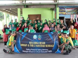 Brigade Infanteri 6 Kostrad Gelar Bakti Sosial Sambut Bulan Suci Ramadhan