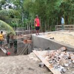 Presisi Jadi Kunci, Satgas TMMD 127 Kendari Fokus Mutu Pengecoran Jembatan Sambuli