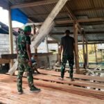 Percepat Hunian Layak, Satgas TMMD 127 Tuntaskan Tahap Lantai RTLH di Nambo