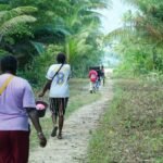 Pembukaan Jalan TMMD 127 Kodim 1804/Kaimana di Kampung Marsi Capai 78 Persen