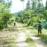 TMMD Kabupaten Kaimana Kebut Pembukaan Jalan Kampung Marsi, Progres Tembus 78 Persen