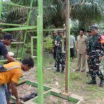 Dansatgas TMMD 127 Monitoring Progres Sumur Bor Pastikan Tepat Waktu