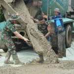 Pengerasan Jalan GDC Sektor Gardenia Capai 57 Persen, TMMD Ke-127 Kodim 0508/Depok Kebutan Pekerjaan