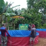 Satgas TMMD ke-127 Kodim Sampit Bangun Kolam Ikan, Dorong Ketahanan Pangan Desa