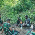 Satgas TMMD 127 Kodim 1804/Kaimana Genjot Pembukaan Jalan 400 Meter di Kampung Marsi, Progres 81 Persen