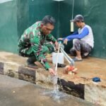 TMMD Ke-127 Kodim 0508/Depok Hadirkan Air Bersih untuk MI Darul Falah II