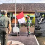 Dandim 1626/Bangli Pimpin Upacara Pengibaran Bendera Merah Putih Berlangsung Khidmat
