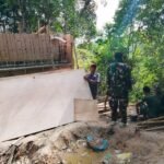 Percepat Fasilitas Air Bersih, Satgas TMMD 127 Kendari Masuk Tahap Pengecoran Bak Penampungan