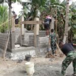 TMMD 127 Kodim 1305/Buol Tolitoli Percepat Pembangunan MCK untuk Warga Lampasio