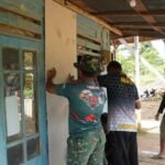 Sinergi TMMD Ke-127 Kodim 1015/Sampit dan Warga, Dinding Rumah RTLH di Tri Buana Mulai Berdiri