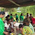 Persit KCK Cabang XL Kodim 1804/Kaimana Hadirkan Dukungan Nyata di Lokasi TMMD Kampung Sisir