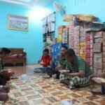 Perkuat Soliditas, Satgas TMMD Reguler ke-127 Kodim 1015/Sampit Buka Puasa Sederhana di Lokasi Tugas