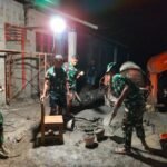 Semangat Tak Padam, Satgas TMMD dan Warga Sunkaen Lembur Demi Masa Depan Pendidikan