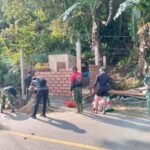 Satgas TMMD 127 Kendari Kebutar Pekerjaan Dinding dan Struktur MCK Sambuli