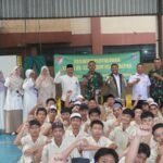 TMMD ke-127 Masuk Sekolah: Puluhan Siswa SMK di Cilodong Disuntik Pemahaman Anti Narkoba oleh Personel Polres Depok