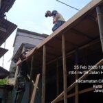 RTLH Ibu Murdiana Capai 64 Persen, Satgas TMMD Ke-127 Kodim 0508/Depok Kebutan Tahap Lanjutan