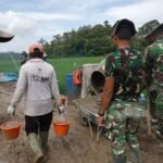 Satgas TMMD 127 Kodim 0421/LS Pemberdayakan Alat Materiil untuk Mengatasi Cuaca