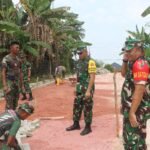 Kolonel Yanto R. Nainggolan Tinjau Langsung Lokasi TMMD 127 Kendari