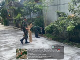 Pengerasan Jalan TMMD Ke-127 Kodim 0508/Depok Capai 75 Persen, Akses Warga Kian Lancar