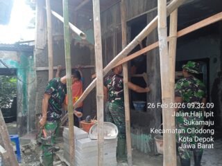TMMD Ke-127 Kodim 0508/Depok Genjot Pembangunan RTLH di Sukamaju
