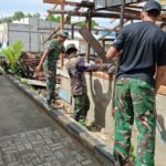 Tahap Krusial Dimulai, Satgas TMMD 127 Pasang Rangka Atap RTLH di Petoaha