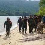 Perjalanan Laut Warnai Peninjauan TMMD 127 Kodim 1804/Kaimana